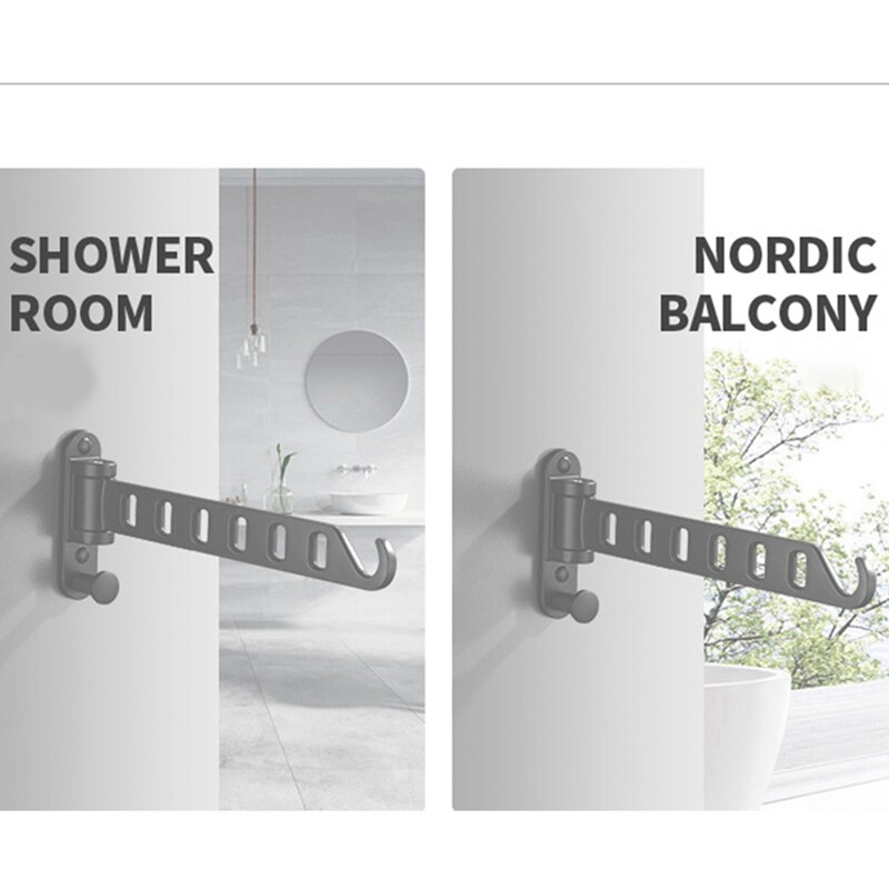 ABSF veļas žāvēšanas plaukti salokāmi, veļas žāvēšanas plaukta sienas stiprinājums, lieljaudas veļas pakaramie