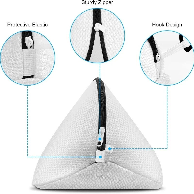 Hálós mosodai táska Mosógép Cipőtáska cipzárral Utazási cipőtároló táskák Védőruha tárolódoboz Szervező táskák