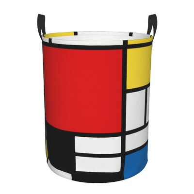 Vodotesný úložný vak Piet Mondrian, kôš na špinavú bielizeň, skladací vedro, organizér na oblečenie
