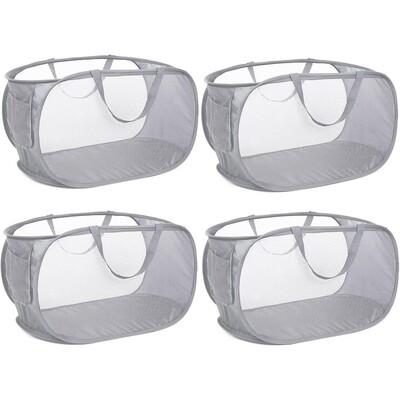 Vonios kambarys Skalbinių krepšelis Buitinė tinklelio laikymas Sportas Treniruotės Dušas Drabužių krepšys Sulankstomas nešiojamas verslo kelionės