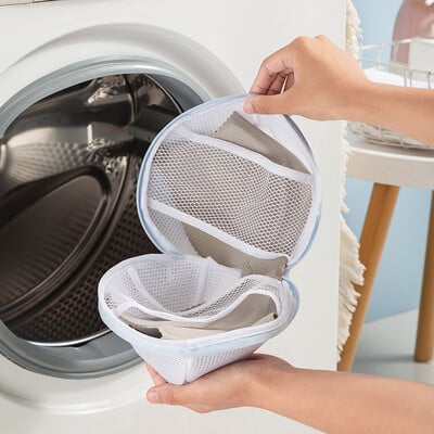 Krūštura veļas maisiņš Apakšveļas mazgāšanas komplekts Krūšturis Clean Pouch Pretdeformācijas sieta kabata Speciāla veļasmašīnai