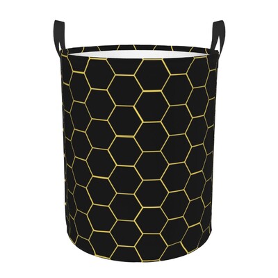 Egyedi méhsejt hatszögletű szennyeskosár Összecsukható, geometrikus, század közepén, modern ruházati akadályozó játékok szervező tárolórekeszek