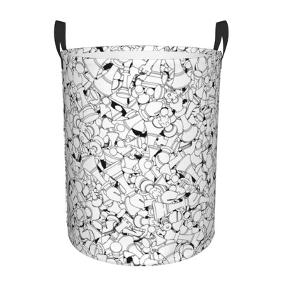 Chess Dimension Hamper Laundry Large Storage Basket Game Lover Chess Piece Kids Nursery Toy Organizer