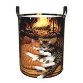 Χαριτωμένο Creative Cat Laundry Hamper Μεγάλο καλάθι αποθήκευσης για κορίτσια, για αγόρια, οργάνωση παιχνιδιών