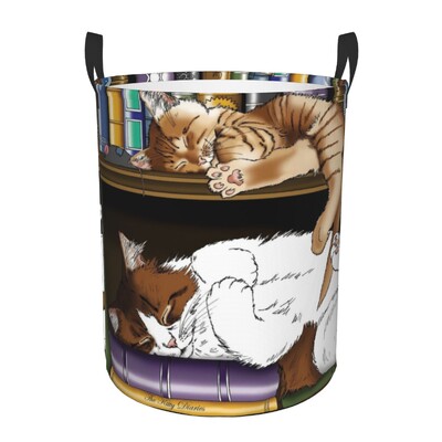 Χαριτωμένο Creative Cat Laundry Hamper Μεγάλο καλάθι αποθήκευσης για κορίτσια, για αγόρια, οργάνωση παιχνιδιών