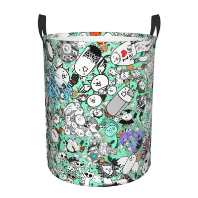 Χαριτωμένο Creative Cat Laundry Hamper Μεγάλο καλάθι αποθήκευσης για κορίτσια, για αγόρια, οργάνωση παιχνιδιών