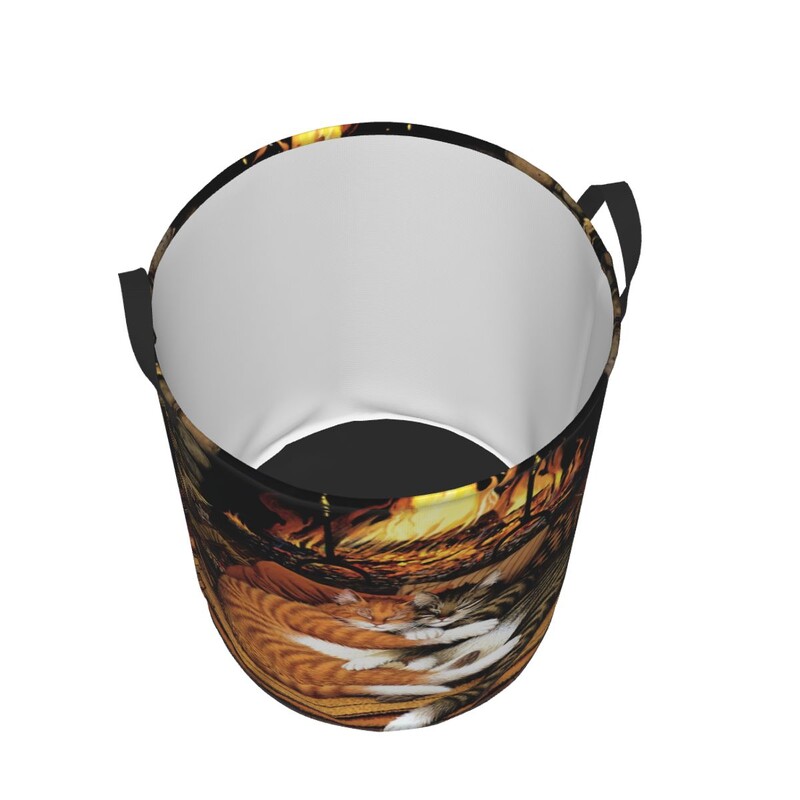 Χαριτωμένο Creative Cat Laundry Hamper Μεγάλο καλάθι αποθήκευσης για κορίτσια, για αγόρια, οργάνωση παιχνιδιών