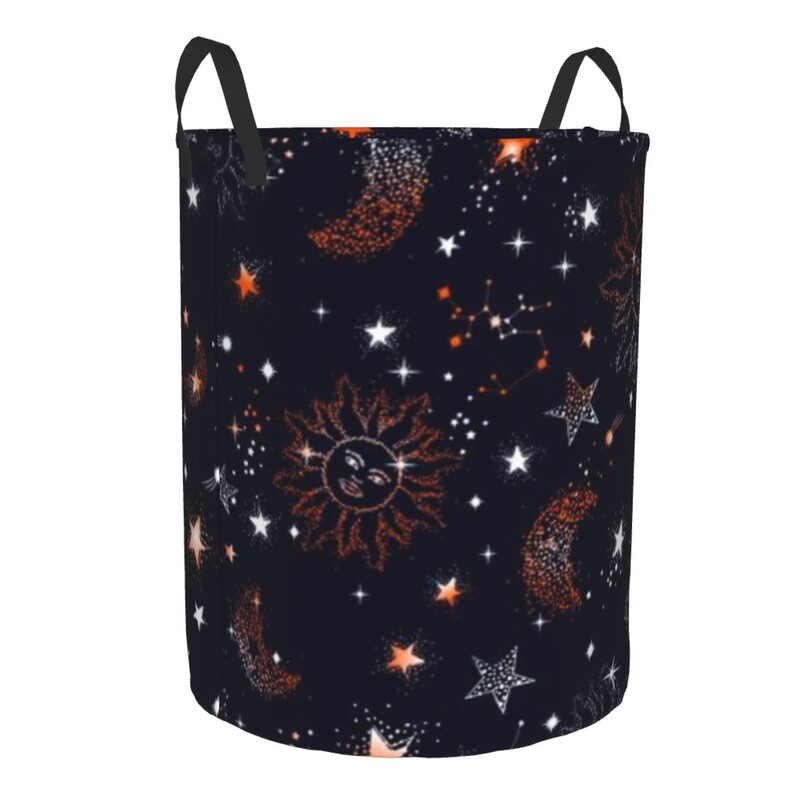 Sulankstomas skalbinių krepšelis nešvariems drabužiams Galaxy Constellation Sandėliavimo kliūtis Vaikams Kūdikių namų organizatorius
