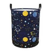 Skladací kôš na bielizeň Galaxy Space Farebný úložný priestor na špinavé oblečenie Hračky Vedro na odkladanie skrine Organizér na oblečenie Kôš