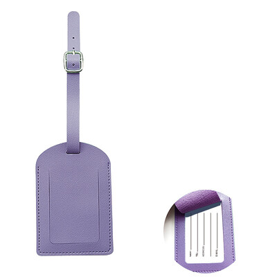 Žene Muškarci PU kožna oznaka za prtljagu Oznaka za identifikaciju kofera Oznaka za ukrcajnu torbu za prtljagu Oznaka s imenom ID Adresa Držač Putna oprema