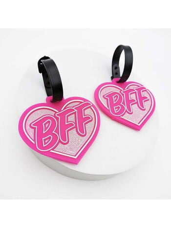 1PCS Cute Tag Αποσκευών Creative Letter Βαλίτσα Silicon Portable Travel Adres Holder Bag Tags for Baggage Travel Bass