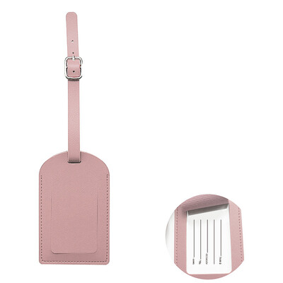Žene Muškarci PU kožna oznaka za prtljagu Oznaka za identifikaciju kofera Oznaka za ukrcajnu torbu za prtljagu Oznaka s imenom ID Adresa Držač Putna oprema