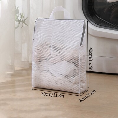 1 tk pesukotid Tõmblukuga pesupesemisvõrk kotid Kokkupandavad kaitseriiete pesuvõrgu kotid riiete hoolduskotid pesumasinale