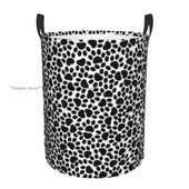 Dirty Laundry Basket Dog Paw Print Πτυσσόμενος κάδος αποθήκευσης ρούχων Αδιάβροχος οργανωτής σπιτιού
