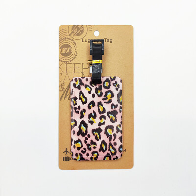 Naljepnica za prtljagu s leopardovim printom Muška oznaka za putnu prtljagu Ženski kovčeg ID Adresa Držač Ukrcaj za prtljagu Prijenosni