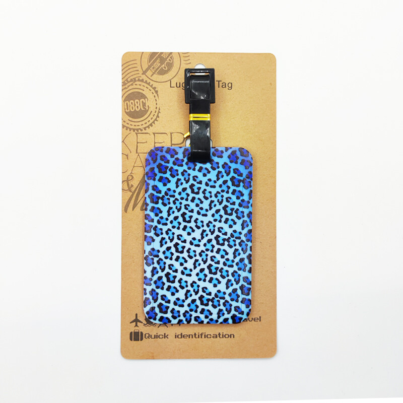 Naljepnica za prtljagu s leopardovim printom Muška oznaka za putnu prtljagu Ženski kovčeg ID Adresa Držač Ukrcaj za prtljagu Prijenosni