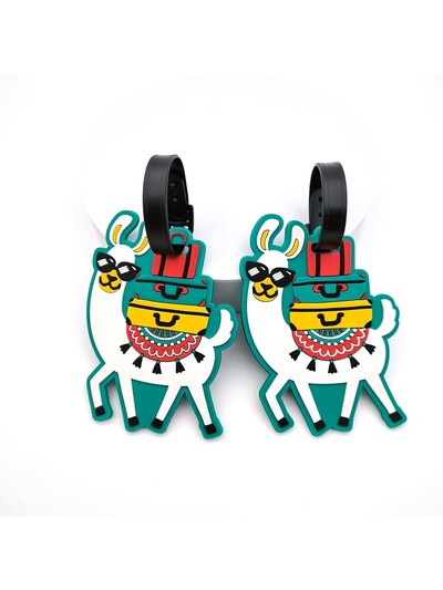 1 KOM. Slatka životinjska oznaka za prtljagu Putni dodaci Oznaka za prtljagu Silikagel Držač kofera Oznaka za ukrcaj na prtljagu Putni dodaci