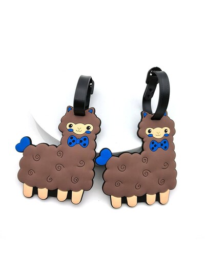 1 KOM. Slatka životinjska oznaka za prtljagu Putni dodaci Oznaka za prtljagu Silikagel Držač kofera Oznaka za ukrcaj na prtljagu Putni dodaci