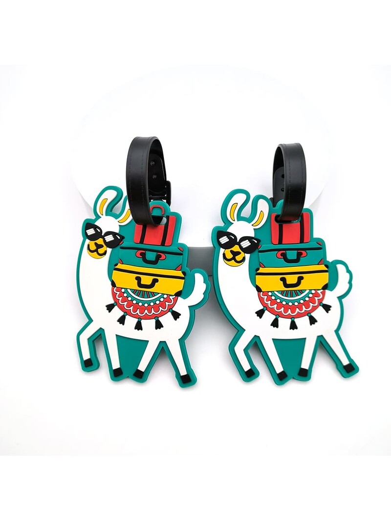 1 KOM. Slatka životinjska oznaka za prtljagu Putni dodaci Oznaka za prtljagu Silikagel Držač kofera Oznaka za ukrcaj na prtljagu Putni dodaci