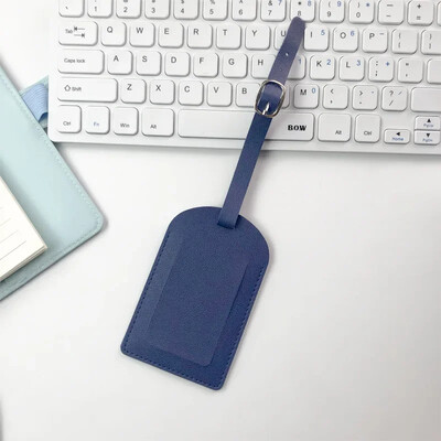 1PC PU kožna oznaka za prtljagu Naljepnica za kovčeg Žene Muškarci Oznaka za ukrcajnu prtljagu Oznaka Ime ID Adresa Držač Dodaci za putovanja