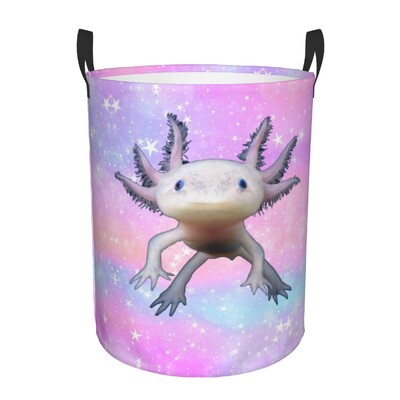 Slatka košara za rublje Axolotl, sklopiva igračka daždevnjak, korpa za odjeću, posuda za odlaganje za dječju sobu