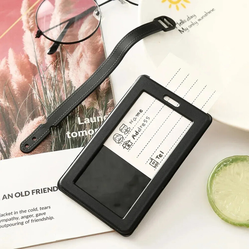 1 db Geometrikus puha szilikon poggyászcímkék Bőrönd azonosító Címek Név Tartó Poggyászcímke címke Utazási kiegészítők Csomagcímkék