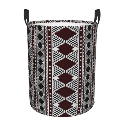 Berber Tifinagh Z Imazighen Καλάθι Πλυντηρίου Προσώπου Πτυσσόμενος Κάδος Αποθήκευσης Μεγάλων Ρούχων Amazigh Kabyle Art Baby Hamper