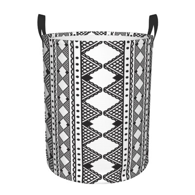 Berber Tifinagh Z Imazighen Καλάθι Πλυντηρίου Προσώπου Πτυσσόμενος Κάδος Αποθήκευσης Μεγάλων Ρούχων Amazigh Kabyle Art Baby Hamper