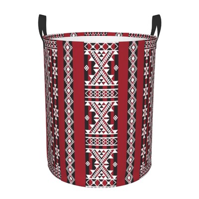 Berber Tifinagh Z Imazighen Καλάθι Πλυντηρίου Προσώπου Πτυσσόμενος Κάδος Αποθήκευσης Μεγάλων Ρούχων Amazigh Kabyle Art Baby Hamper