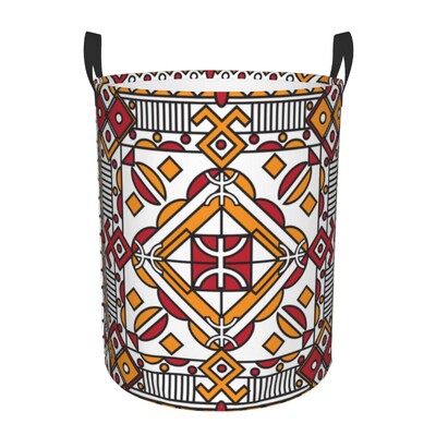 Berber Tifinagh Z Imazighen Καλάθι Πλυντηρίου Προσώπου Πτυσσόμενος Κάδος Αποθήκευσης Μεγάλων Ρούχων Amazigh Kabyle Art Baby Hamper