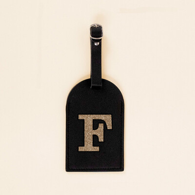 Arany Retro kezdeti nyomtatott mondás Bőr poggyászcímkék utazótáska bőröndhöz Utazási kézitáska Címke Címke Születésnapi ünnepi ajándékok