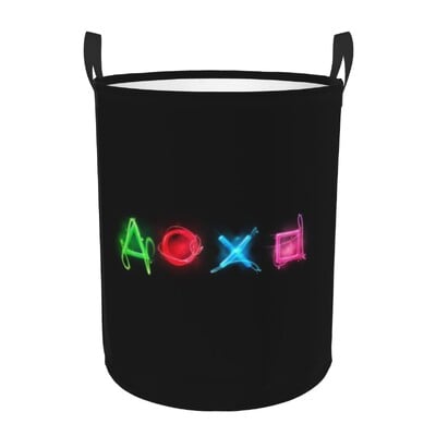 The Last Of Us Ellie Tattoo Coș de rufe Pliabil mare Coș de depozitare pentru haine Joc video Coș pentru copii Firefly