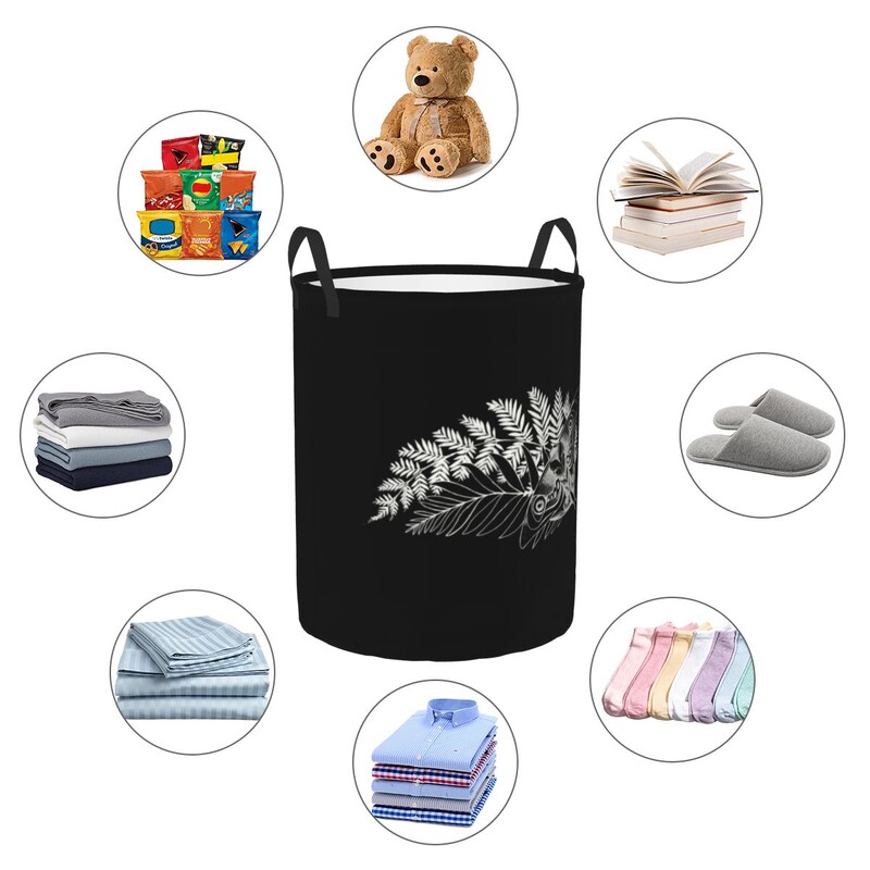 The Last Of Us Ellie Tattoo Coș de rufe Pliabil mare Coș de depozitare pentru haine Joc video Coș pentru copii Firefly