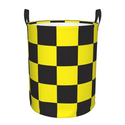 Geometric Laundry Hamper Μεγάλο καλάθι αποθήκευσης Αφηρημένη μπλε μοντέρνα τέχνη Παιδική οργάνωση παιδικών παιχνιδιών