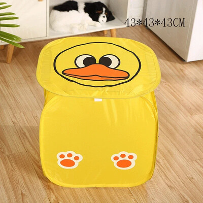 Kokkupandav tolmukindel Stor Box Suure mahutavusega pesukorv kaanega Mänguasjad Mitmesugused rõivaste organiseerija Kodune hoiustamiskorraldus