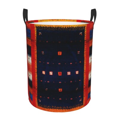 Austrumu tradicionālā lauku māja senlaicīgs bohēmijas stila veļas grozs Boho apģērbu rotaļlietu glabāšanas tvertne bērnudārzam