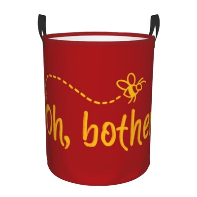 Mesilased ja lilled pesukorv Kokkupandav suure mahutavusega riiete hoiukast Honey Bee Baby Hamp