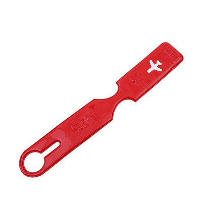 1/3 бр. Етикет за багаж Бар форма Пътна количка Куфар Визитка Чанта за пратка Намерете чантата си бързо и точно