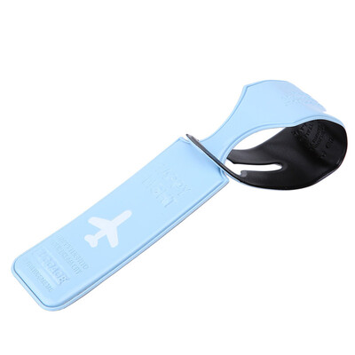 1/3 бр. Етикет за багаж Бар форма Пътна количка Куфар Визитка Чанта за пратка Намерете чантата си бързо и точно