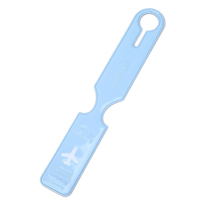 1/3 бр. Етикет за багаж Бар форма Пътна количка Куфар Визитка Чанта за пратка Намерете чантата си бързо и точно