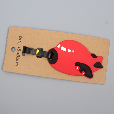 Pribor za putovanja Kreativna oznaka za prtljagu Slatki dugin kovčeg od silika gela Nosač ID adrese Oznake za ukrcaj na prtljagu Prijenosna oznaka