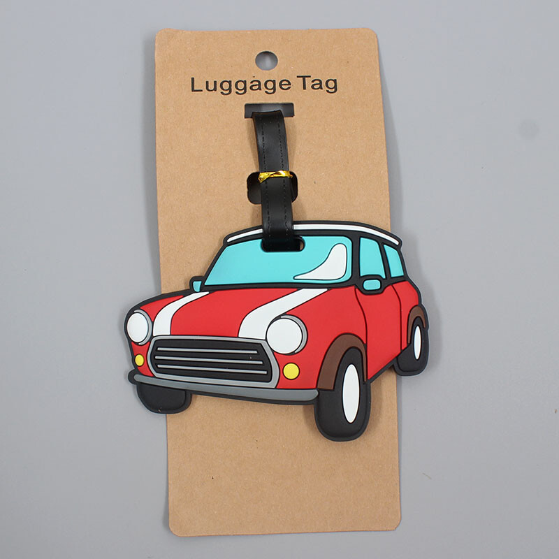 Pribor za putovanja Kreativna oznaka za prtljagu Slatki dugin kovčeg od silika gela Nosač ID adrese Oznake za ukrcaj na prtljagu Prijenosna oznaka