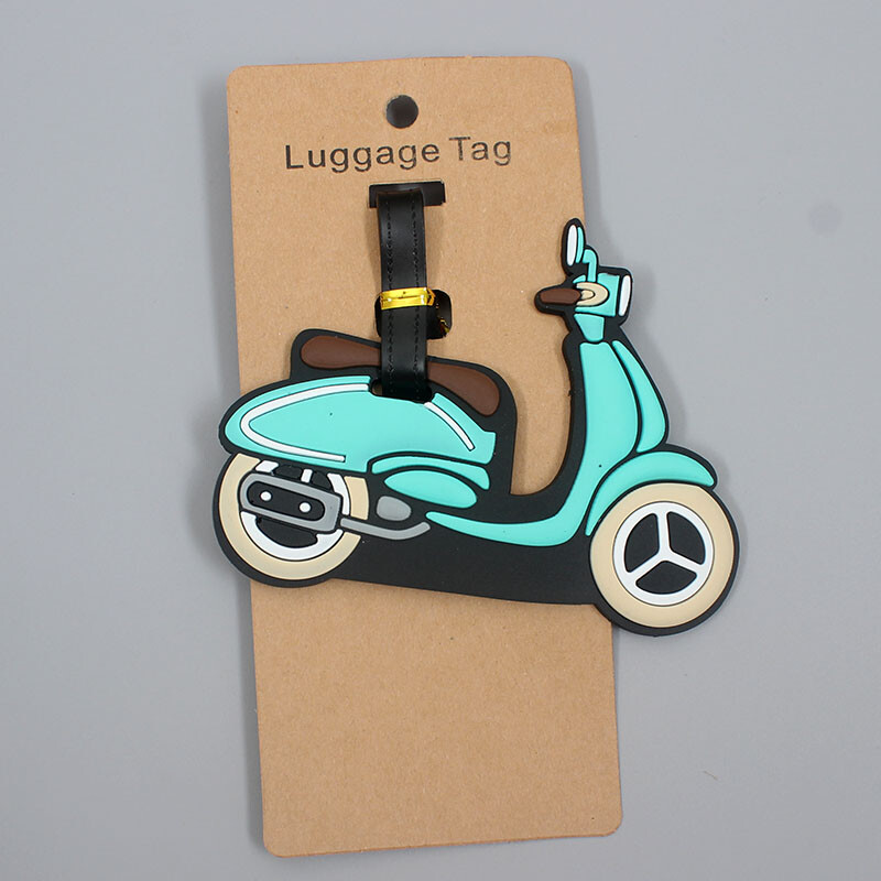 Pribor za putovanja Kreativna oznaka za prtljagu Slatki dugin kovčeg od silika gela Nosač ID adrese Oznake za ukrcaj na prtljagu Prijenosna oznaka