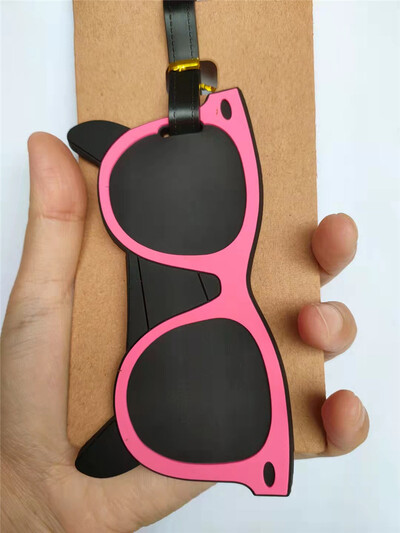 Crtani mačka sova sirena Oznake za prtljagu Držač za kovčeg Putni pribor ID adresa Silikagel Prijenosna naljepnica Oznaka za pseću prtljagu