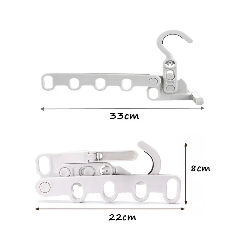 Sulankstoma penkių skylučių drabužių džiovykla Nešiojama kelioninė džiovykla, skirta naudoti namuose Viešbučiai Bendrabučiai Universalūs kabliukai drabužių džiovyklai