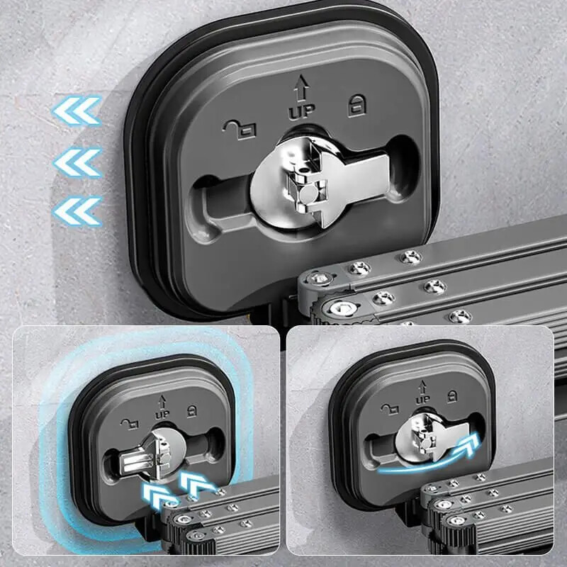 Sulankstoma drabužių kabykla Vidaus ištraukiama audinių džiovinimo lentyna Vietos taupymas namuose Skalbiniai Skalbinių virvė Sieninis stiprintuvas drabužių kabyklai