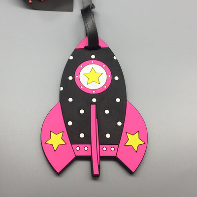 Divat autó Repülő Madarak Csomagcímkék Bőröndtartó Utazási Kiegészítők Azonosítók Címek Szilikagél Hordozható Címke Szemüvegek Poggyászcímke