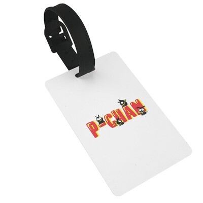 P Chan Ranma Batožinové štítky Doplnky na kufre Cestovné PVC Módne batožinové štítky Prenosný držiak štítkov Preukaz totožnosti Meno Adresa