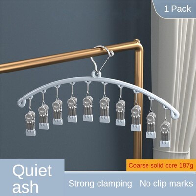 32 Clips Sulankstomi rūbų džiovykla Kabykla Neperpučiama vėjo kojinės Apatiniai džiovinimo lentynos Namų ūkis Vaikai Suaugusieji Sandėliavimas Skalbinių Kabykla Nauja