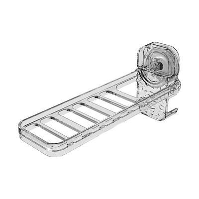 Balcon fără pumn de uz casnic de depozitare pliabil tijă de uscare de călătorie pliabil invizibil de călătorie racler pentru haine răcoros suport de uscare cu ventuză